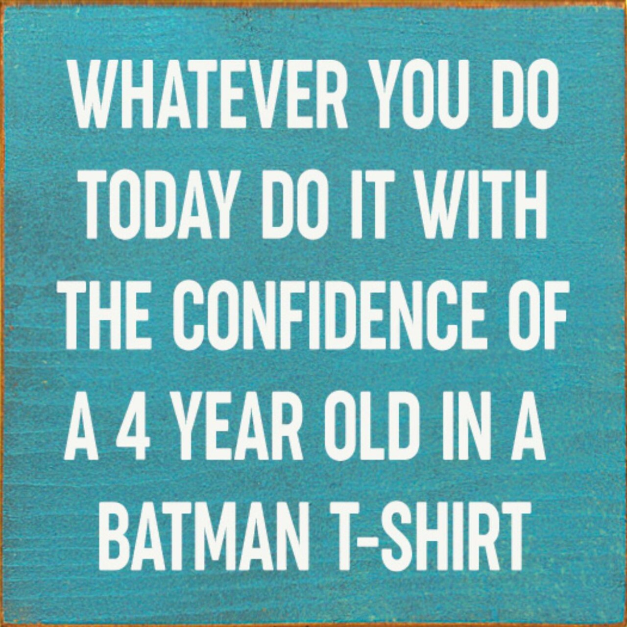 Handcrafted Knotty Pine Wood Sign 7x7 Rustic Home Office Decor Accent